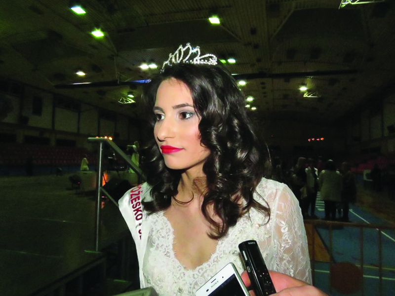 Sara Vukuíiç Miss Pożeíko slavonske żupanije2